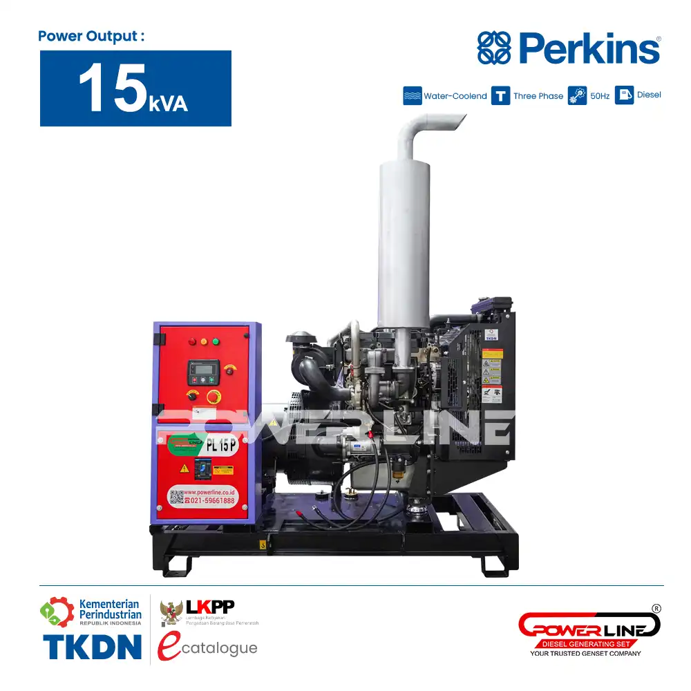 Genset 80 kVa Perkins Silent/Open - Gambar 2